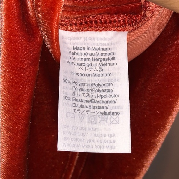 Madewell Velvet Butterfly Top - Picture 6 of 8